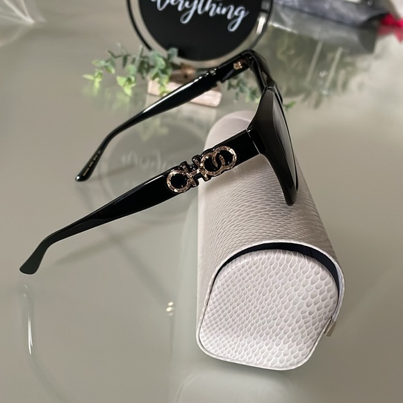 New, authentic jimmy choo women's Rikki/G/S 55mm sunglasses - Picture 5 of 14